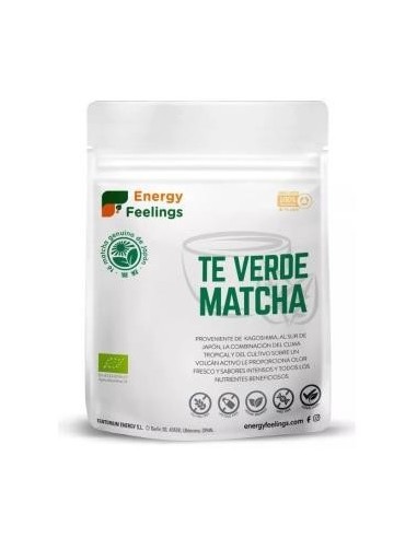 Te Verde Matcha Polvo 100 Gramos Eco Vegan Sg Energy Feelings