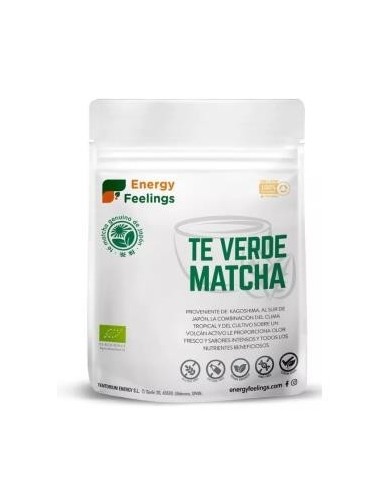Te Verde Matcha Polvo 200 Gramos Eco Vegan Sg Energy Feelings