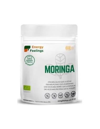 Moringa Polvo 200 Gramos Eco Vegan Sg Energy Feelings