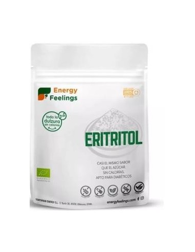 Eritritol Polvo 200 Gramos Eco Vegan Sg Energy Feelings