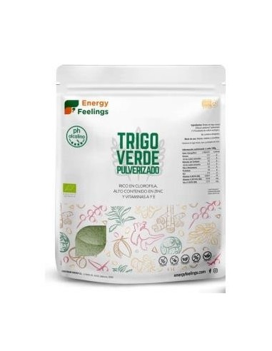 Trigo Verde Pulverizado 1 Kilo Eco Vegan Sg Energy Feelings