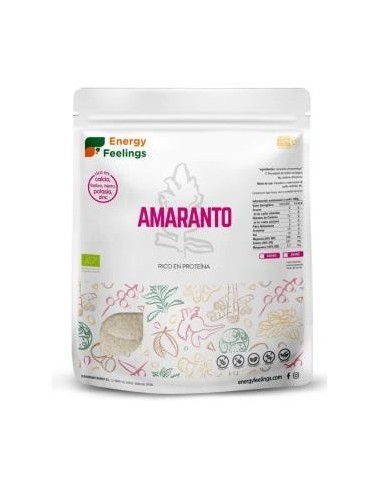 Amaranto Grano Pelado 1Kg. Eco Vegan Sg de Energy Feelings