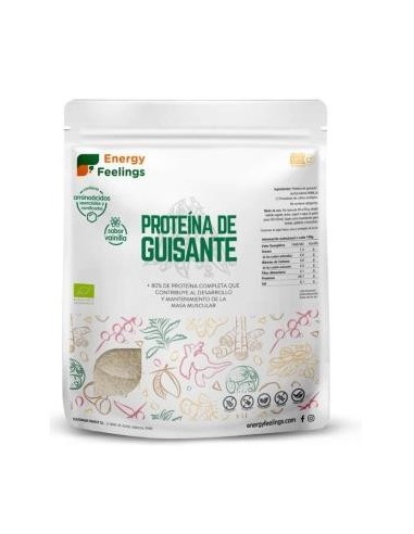 Proteina De Guisante Vainilla 1 Kilo Eco Vegan Sg Energy Feelings