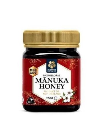 Miel De Manuka Raw Mgo 1200+ Monofloral 250 gramos de Manuka New Zeland