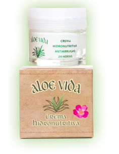 Crema Hidronutritiva 50 ml Aloe Vida