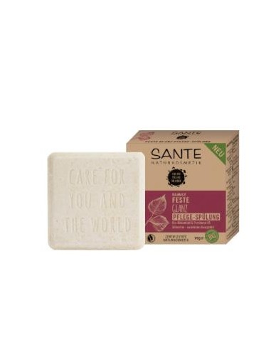 Acondicionador Solido Brillo Family Abedul 60 Gramos Sante Naturkosmetik