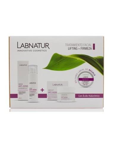 Pack Tratamiento Facial Lifting-Firmeza Serum+Crem Labnatur Bio
