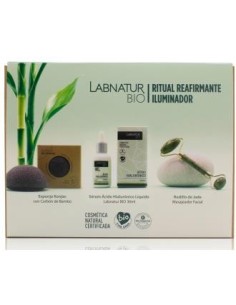 Pack Reafirmante Iluminador Esponja+Serum+Masaje Labnatur Bio