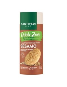 Galletas Sesamo Doble Zero 165 Gramos Santiveri
