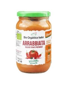 Salsa Tomate Arrabiata Bio 345 ml - Orgánica Italia