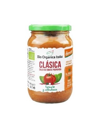 Salsa De Tomate Clasica 325 Mililitros Demeter Bio Organica Italia