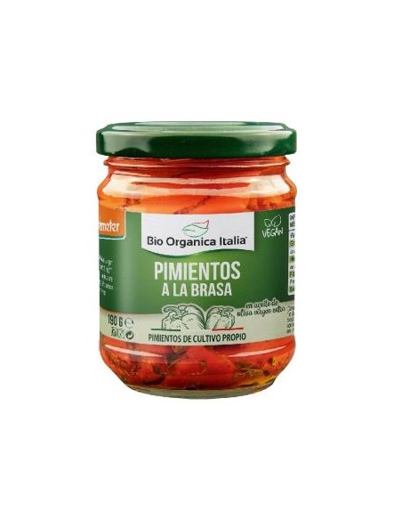 Pimiento A La Brasa En Aceite 190 Gramos Demeter Bio Organica Italia