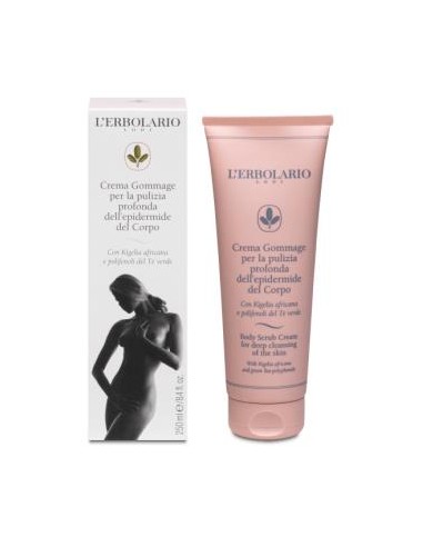 Crema Gommage L´Erbolario 250 ml – Limpieza Profunda Cuerpo