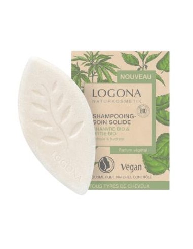 Champu Solido Cañamo Y Ortiga 60 Gramos Logona