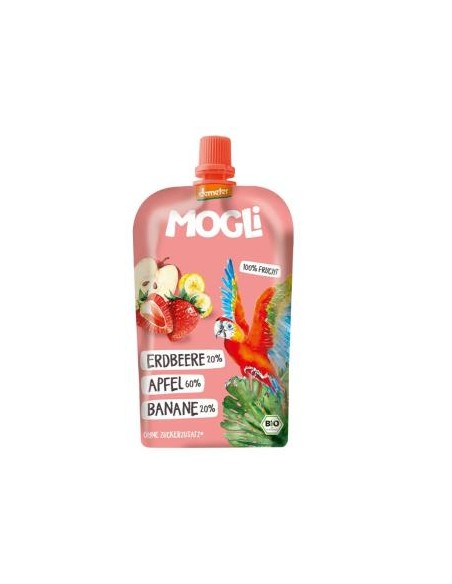 Smoothie Manzana Platano Fresa6Udsx120Gr. de Mogli
