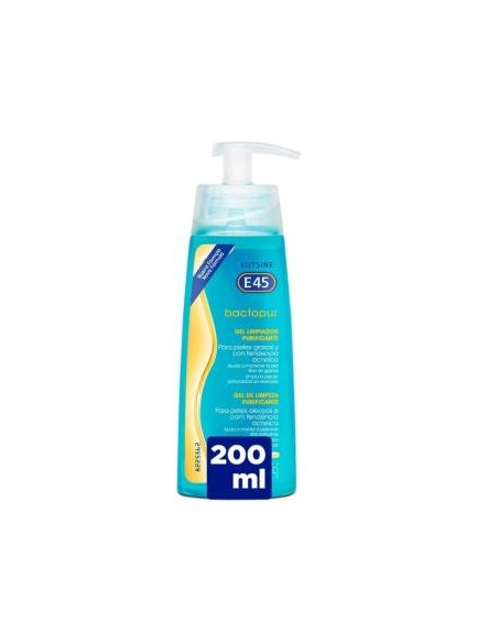 Bactopur Gel Limpiador 200 Mililitros Lutsine E45