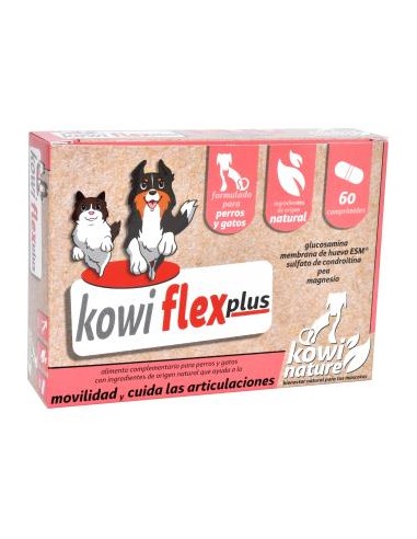 Kowi Flex Plus Perros Y Gatos 60Comp. de Kowi Nature Vet