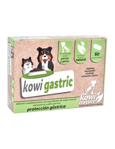 Kowi Gastric Perros Y Gatos 60 Comprimidos Kowi Nature Vet