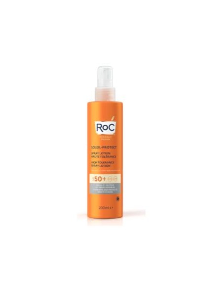 Roc Sol Spray Alta Tolerancia Spf50 200 Mililitros Roc