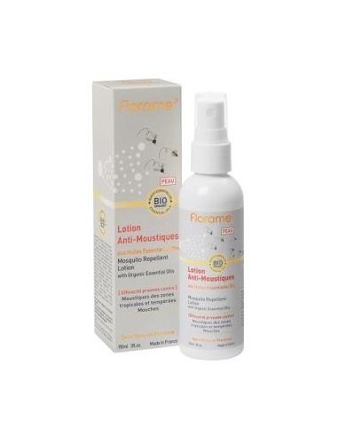 Locion Antimosquitos Para La Piel 90 Mililitros Florame