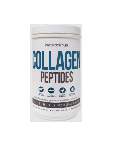 Collagen Peptides 254Gr de Natures Plus