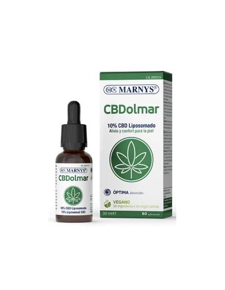 Cbdolmar 10% Liposomado 30 Ml  Marnys