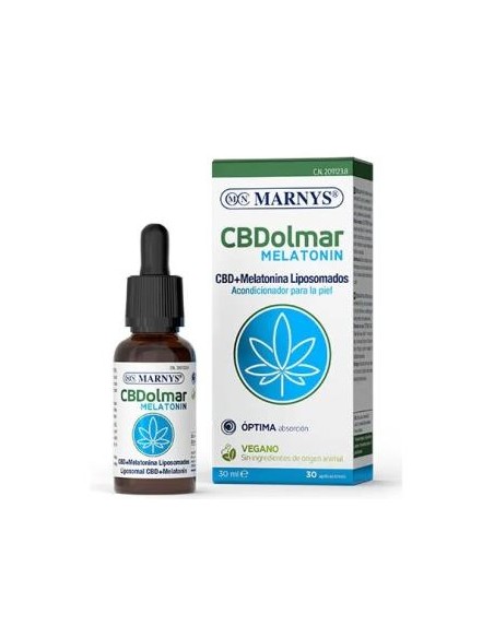 Cbdolmar 3% + Melatonina 1,9 Liposomado  30 Ml  Marnys