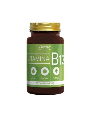 Dielisa Vitamina B12 60 Comprimidos – Energía y Vitalidad