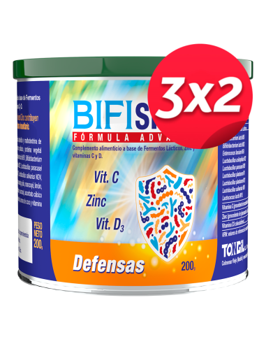 Pack 3x2  Bifisiete Defensas 200Gr. de Tongil