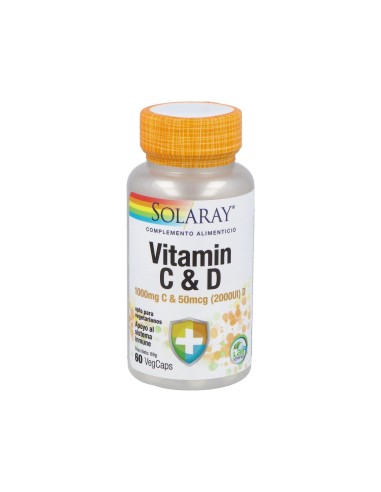 Vitamina C 1000Mg + Vitamina D 2000Ui 60Cap.