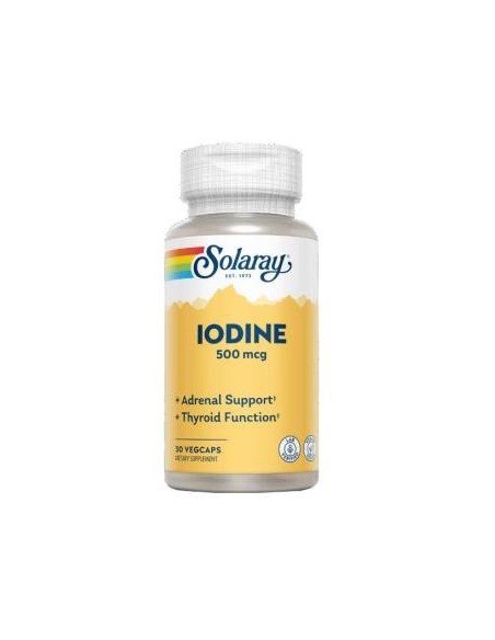 Iodine 500Mcg. 30Cap.Veg