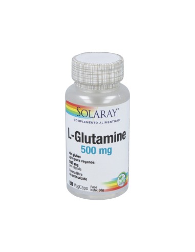 L-Glutamine 500Mg. 50Cap.