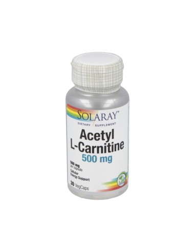 Acetyl L-Carnitine 500Mg. 30Cap.