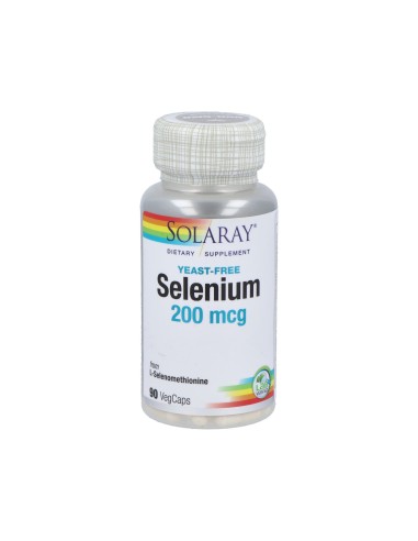 Selenium Sin Levaduras 200Mcg. 90Cap.