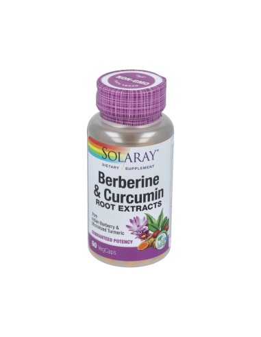 Berberine - Curcuma 600Mg. 60Cap.