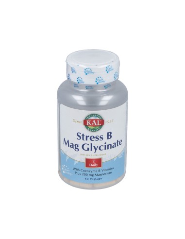 Stres B Mag Glycinate 60Cap.Veg.