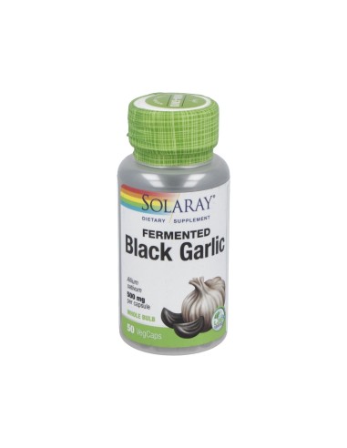 Black Garlic Bulb (Ajo Negro) 500Mg. 50Cap.