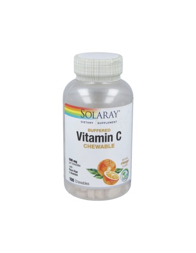 Vitamina C-500 Sabor Naranja 100Comp.Mast.