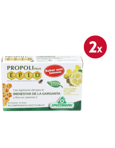 Pack 2 uds Epid Miel Limon 20 Comprimidos Specchiasol