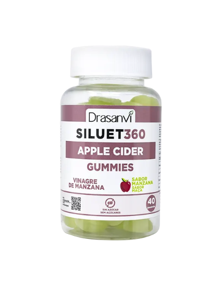 Vinagre De Manzana 40 Gominolas Siluet 360 Drasanvi