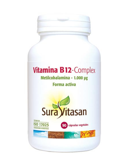 Pack 2 Vitamina B12 Complex 90 cápsulas Sura Vitasan oferta