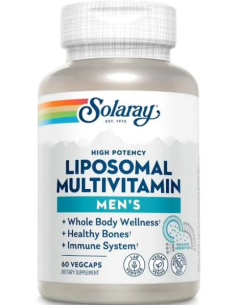 PAck 3x2 Liposomal Multivitamin mens 60vcaps. de Solaray