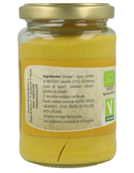 Mostaza Francesa Natursoy 200G – Sabor Auténtico y Natural