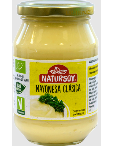 Mayonesa Clásica Natursoy 230g – Sabor Natural y Cremoso