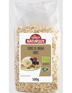Copos de avena finos 500 g Natursoy