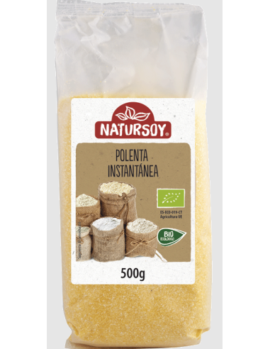 Polenta Instantánea Natursoy 500 g – Fácil y Rápida Preparación