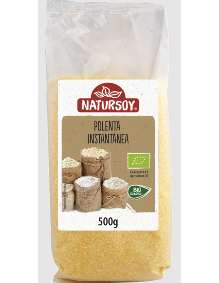 Polenta instantánea 500 g Natursoy