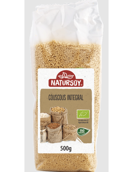 Couscous Integral Natursoy 500 g – Salud y Sabor Natural