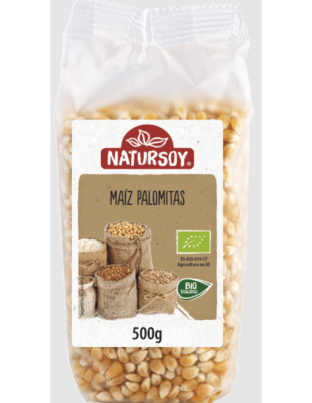 Maíz palomitas 500 g Natursoy