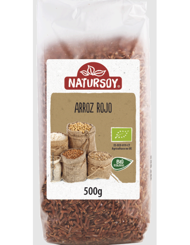 Arroz rojo 500 g Natursoy